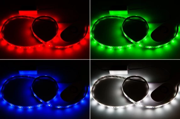 LED Wi-Fi Daudzkrāsainais kontrolleris (RGB) <3W 2.4G 12, 24V