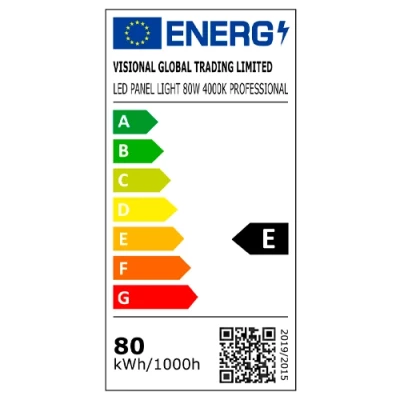 LED Panelis ar OSRAM diodēm 60x120 cm, 80W, 4000K, Professional+