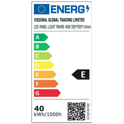 Gaismas rāmis - panelis ar PHILIPS diodēm 60x60 cm, 40W, 4000K, Premium+