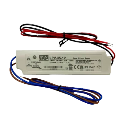 LED Impulsu barošanas bloks 12V, 35W, IP67