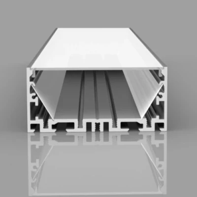 Anodēts alumīnija profils LED lentei BEZ STIKLA