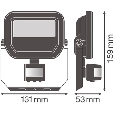 Āra LED prožektors ar sensoru FLOODLIGHT SENSOR 10 W