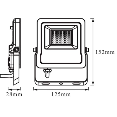 Outdoor LED smart floodlight SMART+ WIFI FLOOD