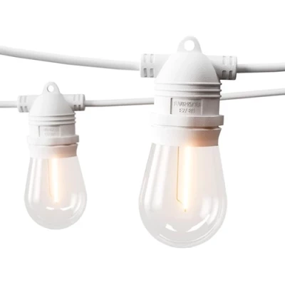 LED уличная 100м гирлянда для сада и террас для ламп Е27