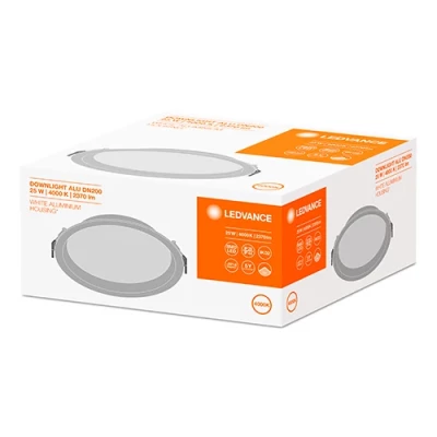 LED Iebūvējams gaismeklis 25W 4000K DOWNLIGHT ALU DN