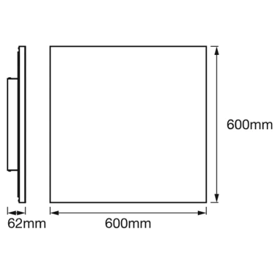 Viedais gaismeklis - panelis SMART+ PLANON FRAMELESS TW