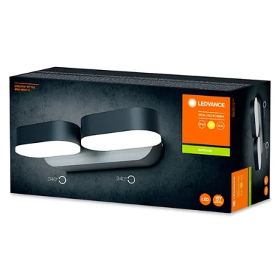 Fasādes gaismeklis 13W, 3000K, IP44 ENDURA STYLE Mini Spot II