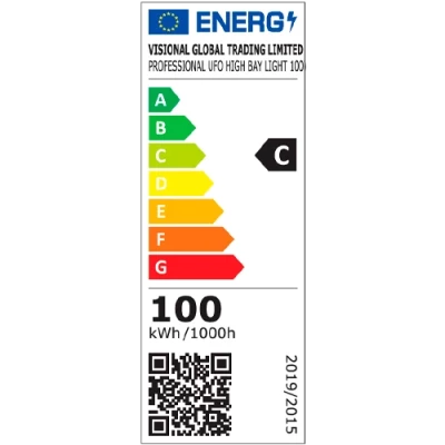 LED industriālais 100W gaismeklis UFO 16000lm, 4000K, IP66 Professional