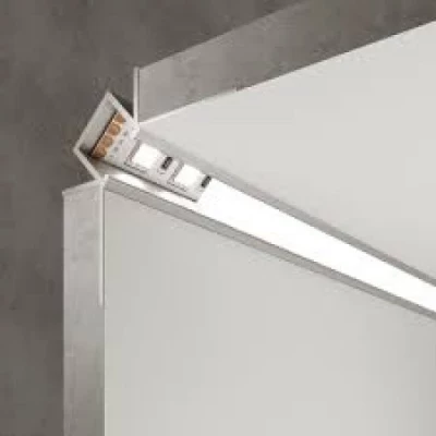 Stūra anodēts alumīnija profils LED lentei HB-50X25.3