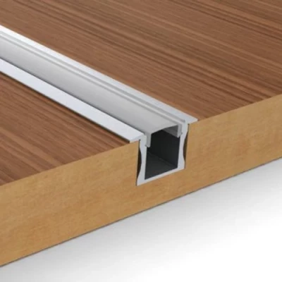 Anodēts dziļš alumīnija profils LED lentei HB-24X14.2W