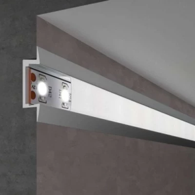 Anodēts dziļš IP65 mitrumizturīgs alumīnija profils LED lentei HB-41.6X20W