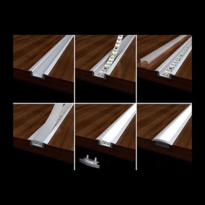 Anodēts dziļš IP65 mitrumizturīgs alumīnija profils LED lentei HB-41.6X20W