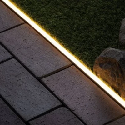 Anodēts dziļš IP65 mitrumizturīgs alumīnija profils LED lentei HB-41.6X20W