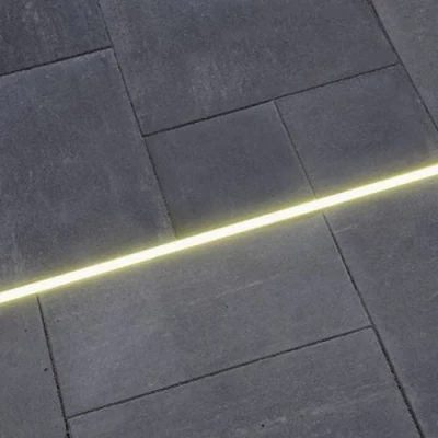 Anodēts dziļš IP65 mitrumizturīgs alumīnija profils LED lentei HB-41.6X20W