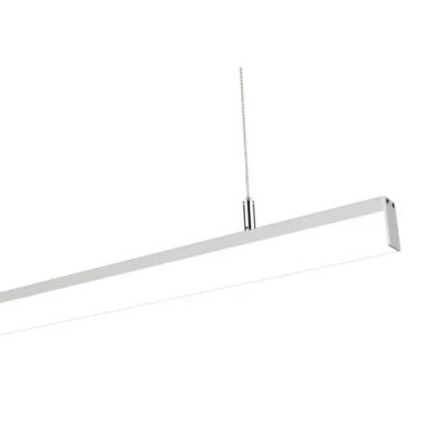 Anodēts augsts alumīnija profils 1-4 LED lentes rindām HB-35X35