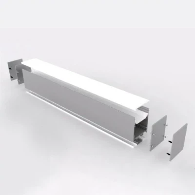 Anodēts augsts alumīnija profils 1-4 LED lentes rindām HB-75X50