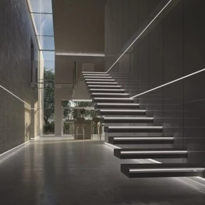 Anodēts alumīnija profils LED lentei HB-52X7.8M