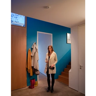 Infrasarkanais kustības un krēslas sensors 360°, 6m