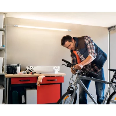 LED линейный светильник 120cm, 19W, 3000K, IP20 TUBEKIT