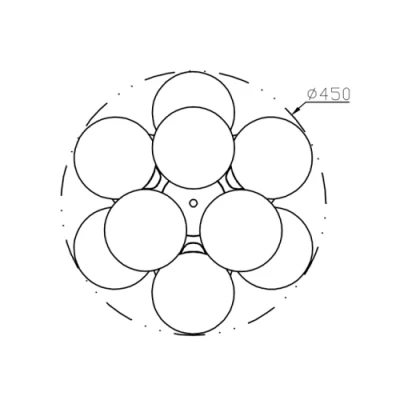 Piekaramā lampa ALICIA