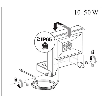 Outdoor LED floodlight FLOODLIGHT VALUE