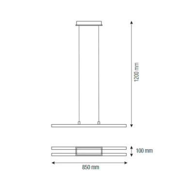 Piekaramā lampa MATRIX-35