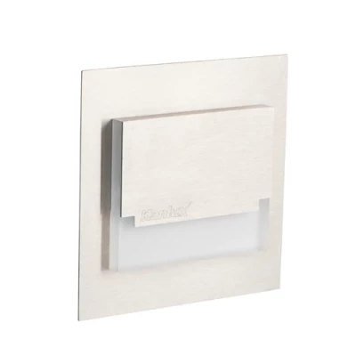 LED iebūvējams gaismeklis kāpnēm un sienām 0.8W 3000K 13Lm