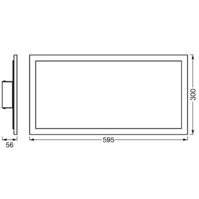LED Panelis 30x60 cm PLANON PLUS