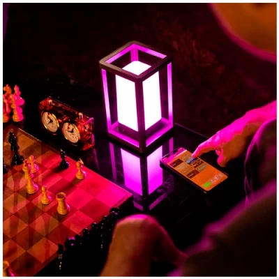 Viedais gaismeklis ar integrēto bateriju SMART+ TABLE FRAME MULTICOLOR