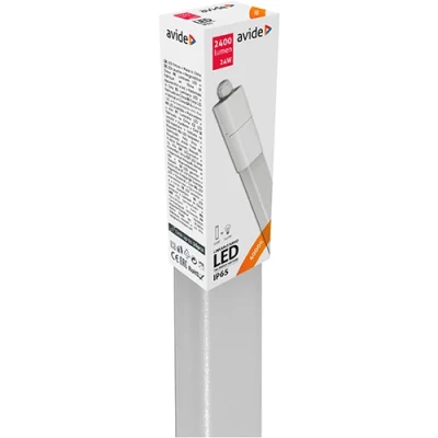 LED lineārais gaismeklis 120cm, 24W, 4000K, IP40 NANO