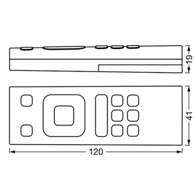 LEDVANCE умный пульт дистанционного управления, контроллер, Smart+ indoor