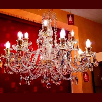 Ekskluzīva čehu kristāla lustra 839 000 012