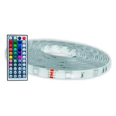 LED Lentes komplekts 5050 10m RGB IP65 22W WIFI + mūzikas vadība