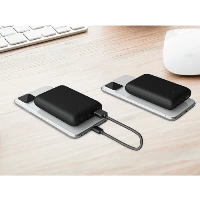 Wireless power bank USB + USB-C, 10000 mAh