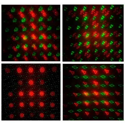 Ūdensizturīgs lāzerprojektors dārzam un mājai - 12 dažādu rakstu projekcija