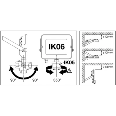 Āra LED prožektors ar sensoru FLOODLIGHT COMPACT SENSOR 20W