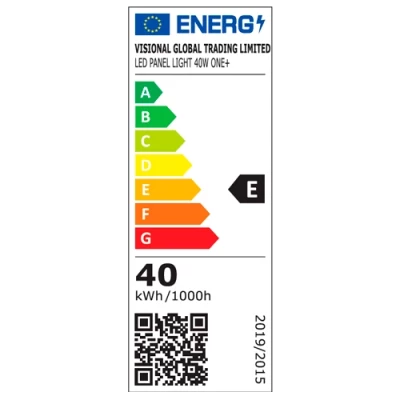 LED Panelis ar PHILIPS diodēm 60x60 cm, 40W, 3000K, ONE+