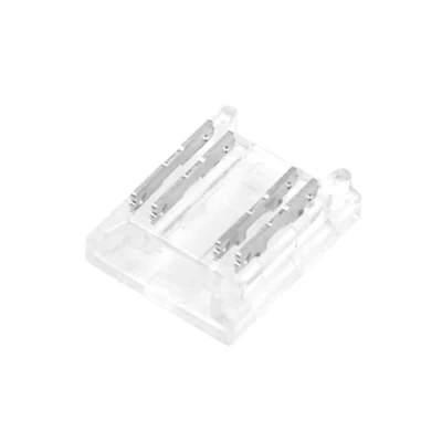 Savienotājs 10 mm COB RGB (daudzkrāsu) LED lentei, 4 kontakti