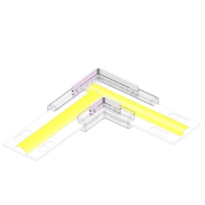 Stūra savienotājs 10mm COB LED lentei, L tips