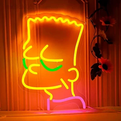 LED Неоновая лента 12V, жёлтая, IP67, 5m, 6x12mm, NEON FLEX