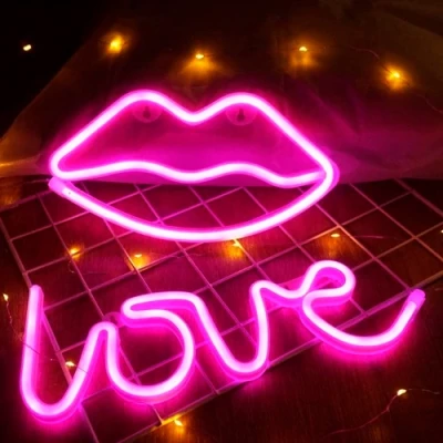 LED Неоновая лента 12V, розовая, IP67, 5m, 6x12mm, NEON FLEX