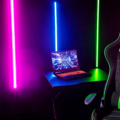 LED Неоновая лента 12V, зелёная, IP67, 5m, 6x12mm, NEON FLEX