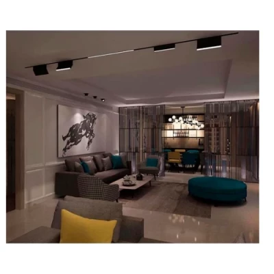 LED Magnētiskais sliežu gaismeklis FOLDING GRILLE LIGHT 6W, 3000K, 117 mm, 48V