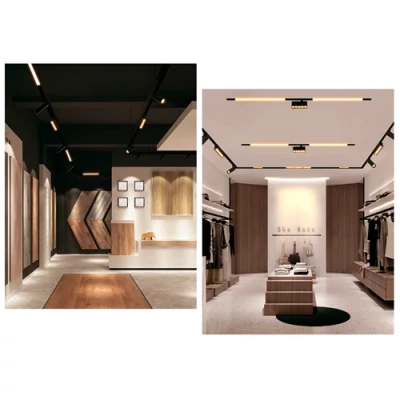 LED Magnetic rail light GRILLE LIGHT 18W, 3000K, 328.5mm, 48V