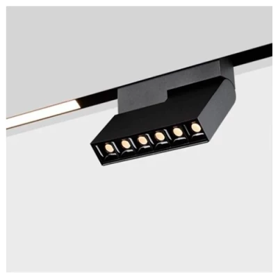 LED Magnētiskais sliežu gaismeklis FOLDING GRILLE LIGHT 12W, 3000K, 218 mm, 48V