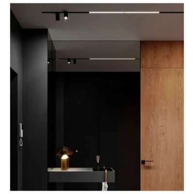 LED Magnetic linear rail light 40W, 3000K, 1200 mm, 48V