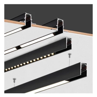 LED Magnetic linear rail light 12W, 4000K, 300 mm, 48V