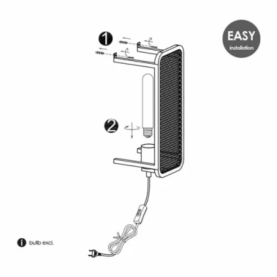 Sienas gaismeklis WEAVE