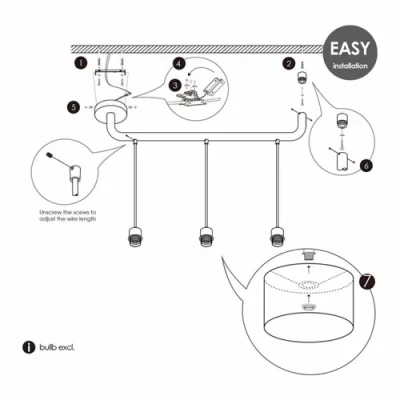 Потолочный светильник BRIDGE 97 3L