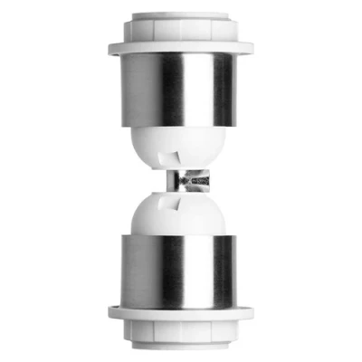 Armatūra ar 2m vadu, slēdzi un kontaktdakšu divām E27 lampām